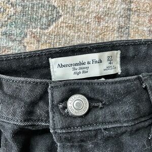 Abercrombie and Fitch Skinny High-Rise Curve Love